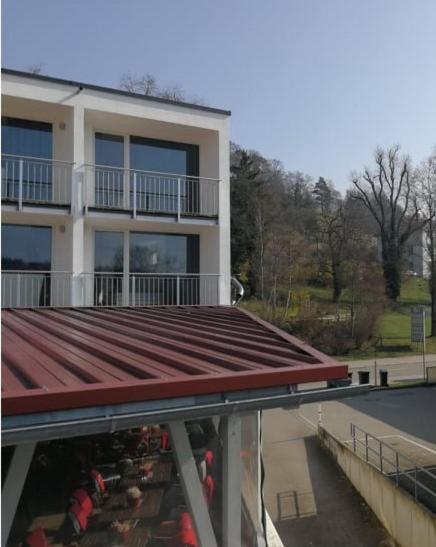 היידנהיים אן דר ברנץ Aparthotel Peerless Dine מראה חיצוני תמונה