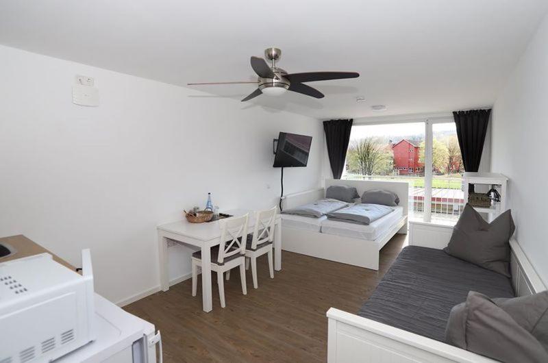 היידנהיים אן דר ברנץ Aparthotel Peerless Dine מראה חיצוני תמונה